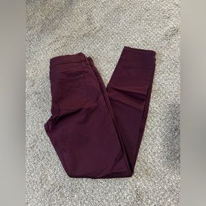 BOGO FREE Women’s Skinny Jeans Maroon